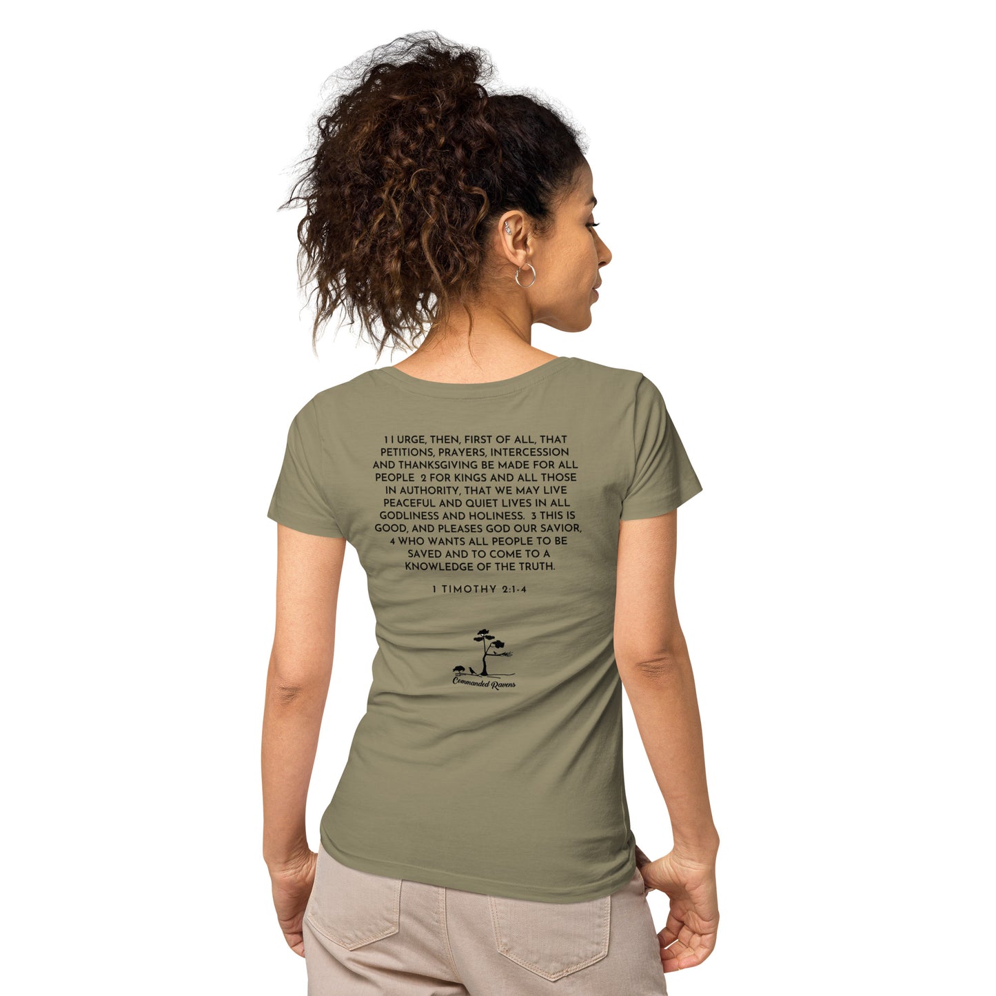 Women- Stand in the Gap w/ footprint -woman