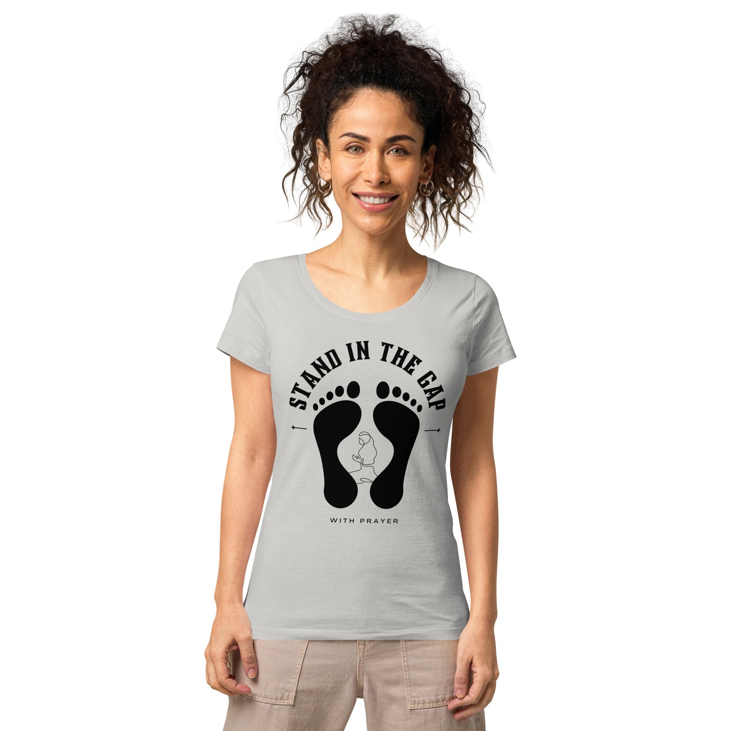 Women- Stand in the Gap w/ footprint -woman